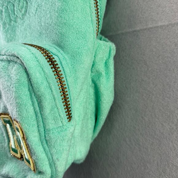 Stoney Clover Lane Mint Green Glam Backpack with Patches - Picture 6 of 12